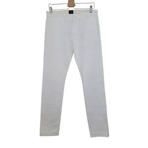 J.Crew Stretch 484 Slim Fit White Chinos Men's Size 30/32